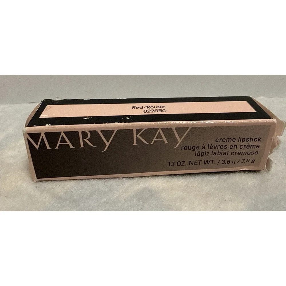 Mary Kay Crème Lipstick Red Rouge # 022850 Discontinued - New in Box